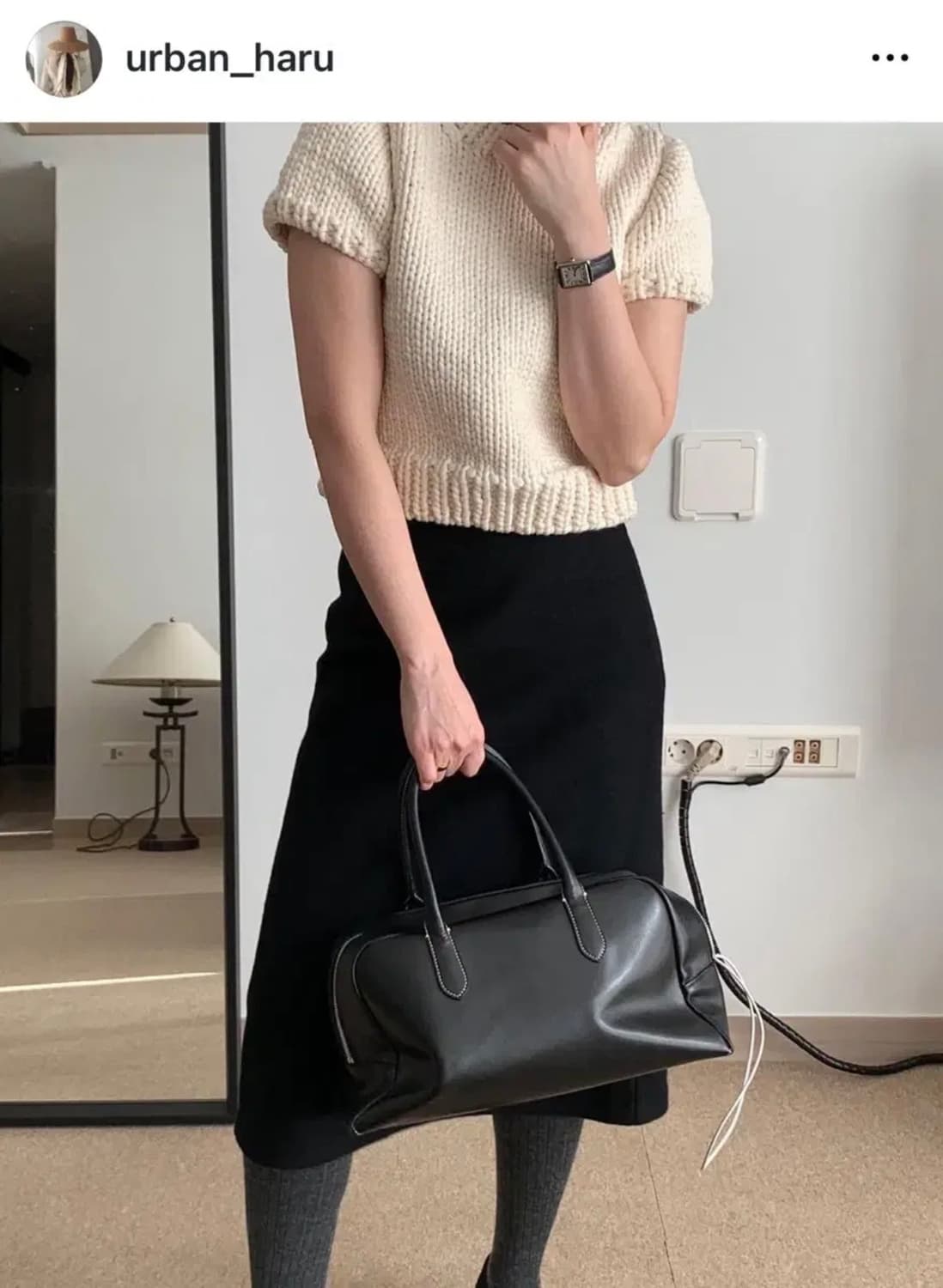 Urbanharu 어반하루 니트 스커트 상품이미지1