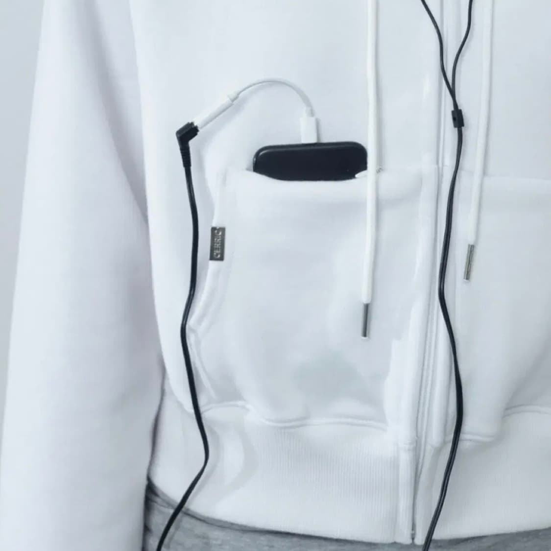 세릭 ZIPPER POCKET HOODIE 지퍼 포켓 후드집업 상품이미지2