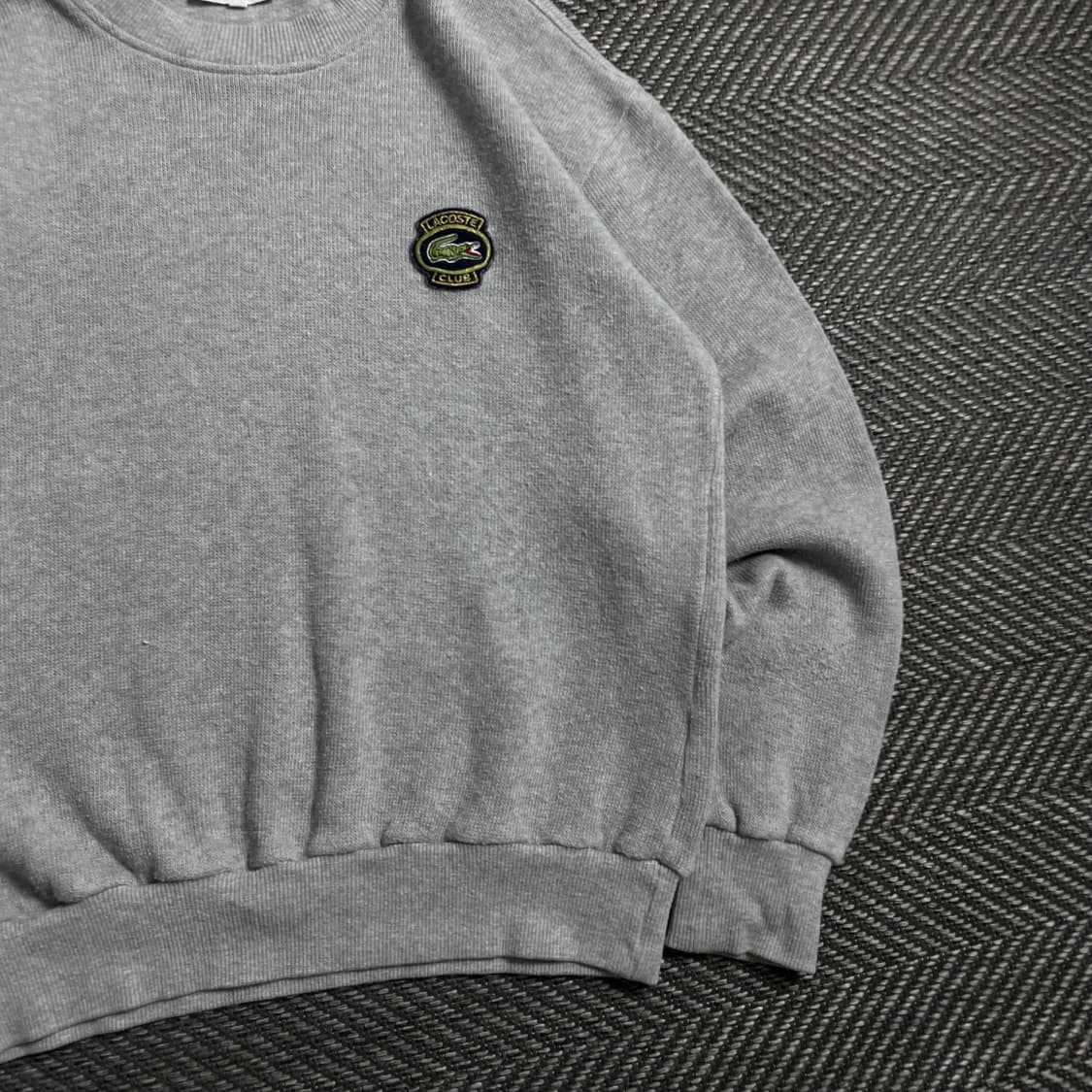 라코스테 아카이브 자수로고 크루넥 스웻 셔츠y 4664 상품이미지4