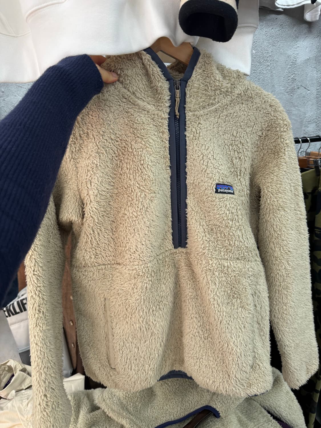 파타고니아 플리스 반집업 상품이미지1