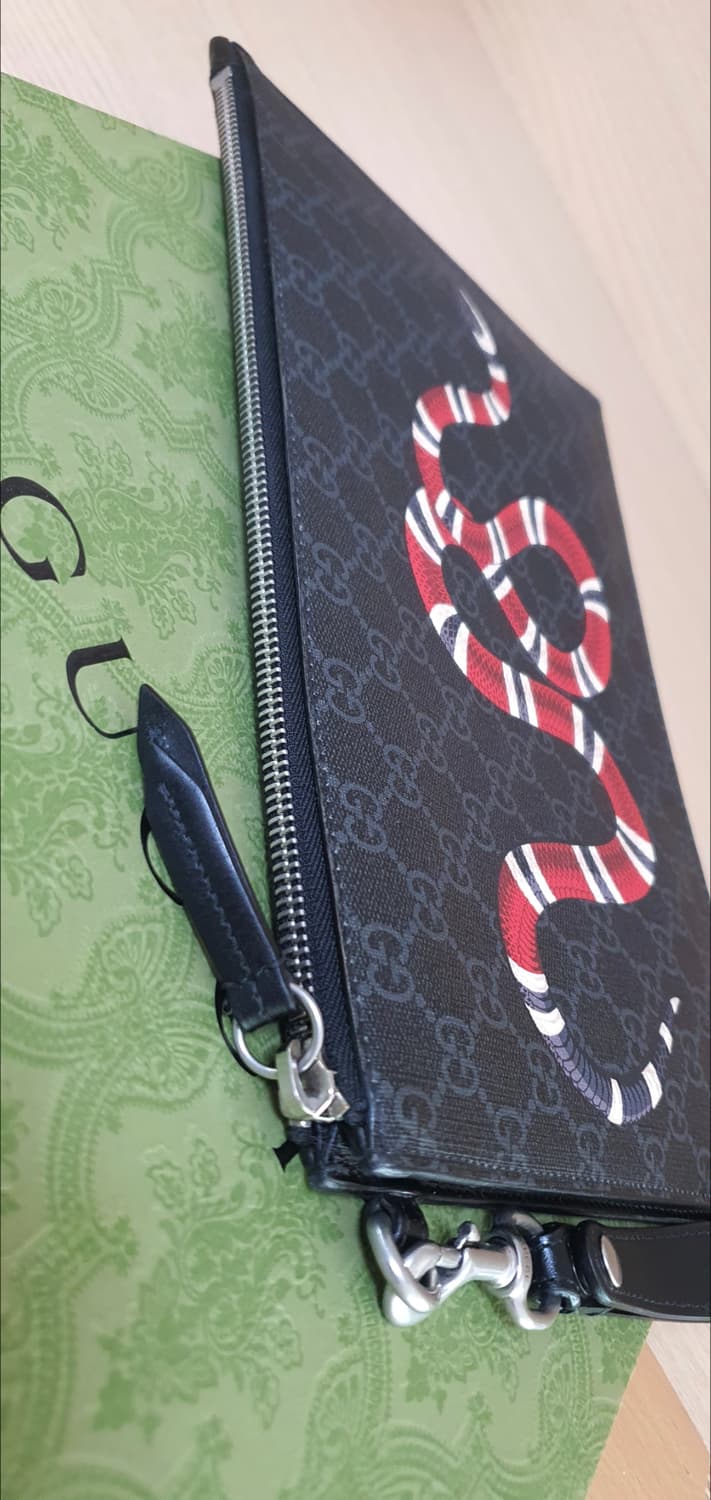 구찌 스네이크 클러치/클러치백 정품A급(감정O) 상품이미지4