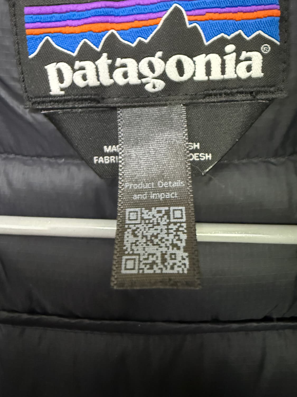 파타고니아 다운 스웨터 후디 블랙 L 상품이미지2