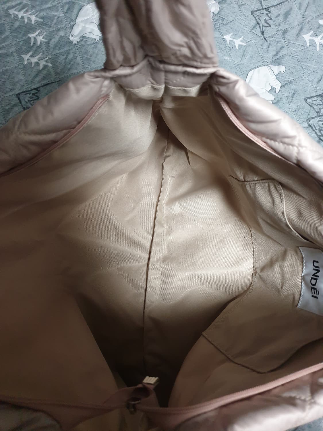 운트에이 메라 패딩백 바닐라 (F) 상품이미지3