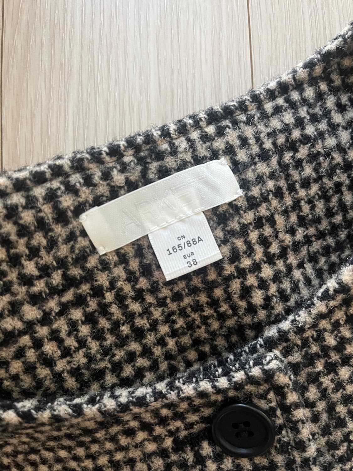 Arket 아르켓 헤링본 울 자켓 상품이미지3