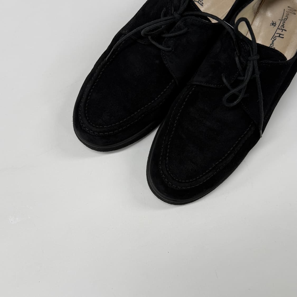 90s Margaret Howell moc toe mid heel 상품이미지3