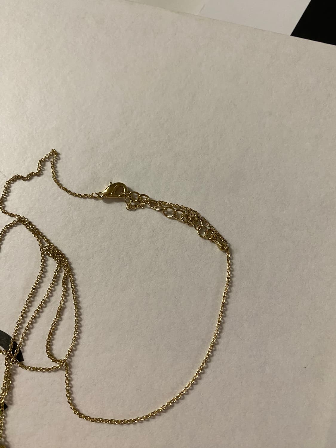 골드 y드롭 태슬 목걸이 상품이미지6