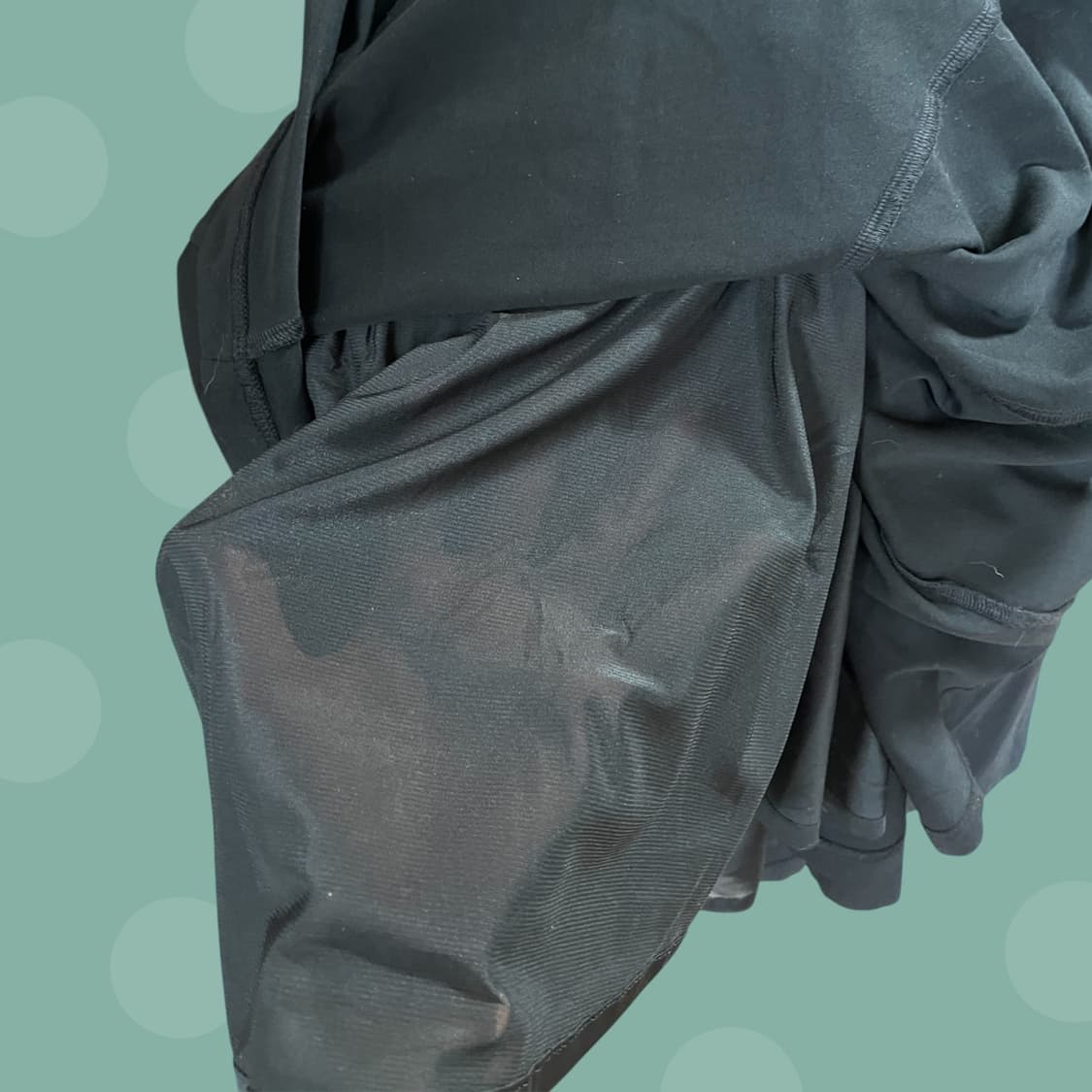 프렌치 시크 단추 포인트 절개 블랙 미디스커트 상품이미지6