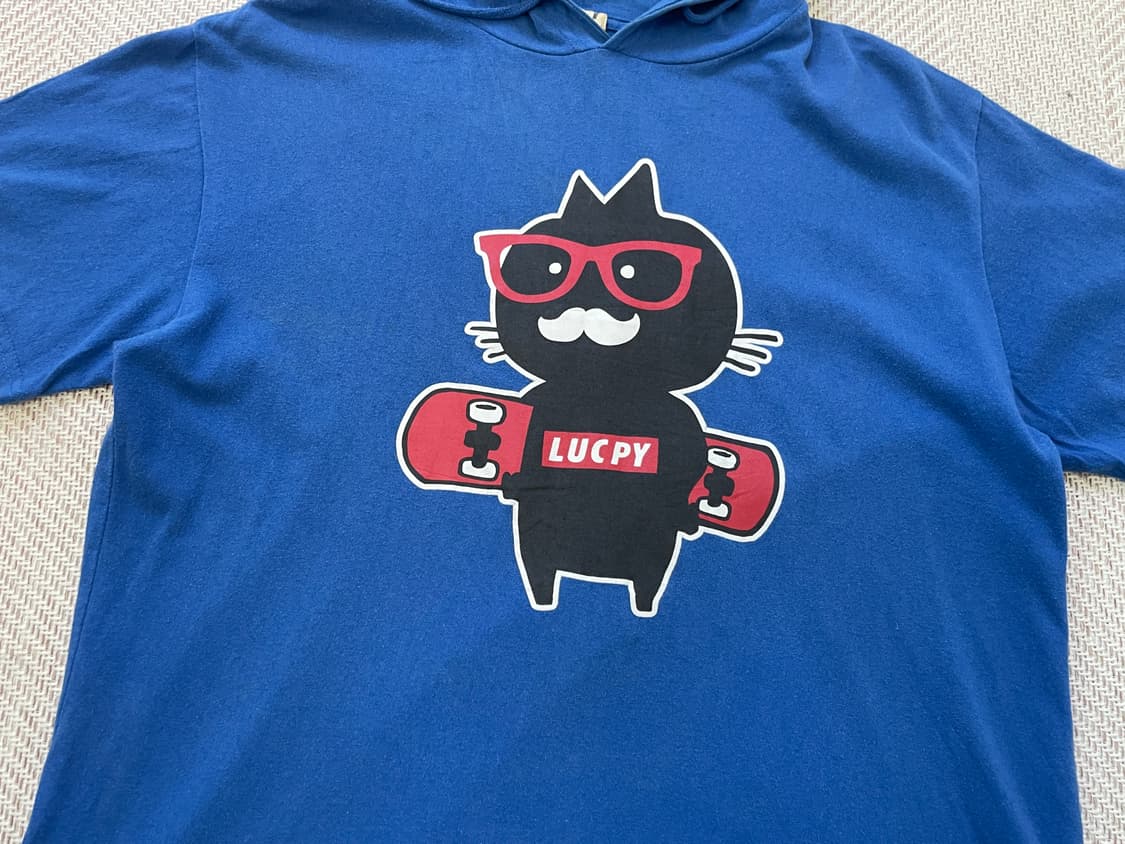 Lucpy  스케이트보드 후드 반팔 J04193 상품이미지3