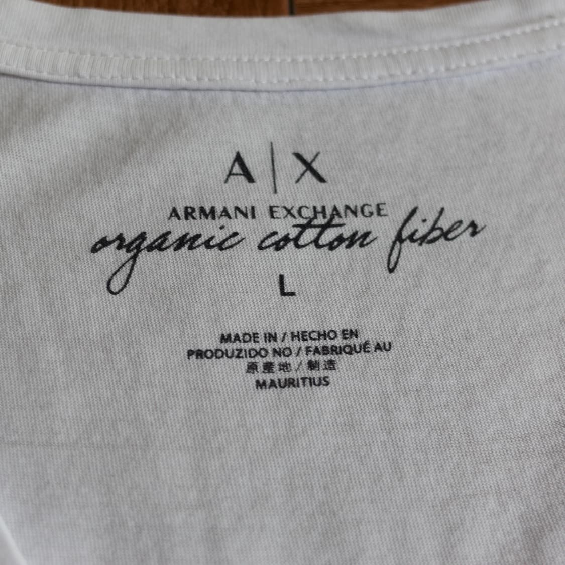Armani Exchange spangle cotton 1/2 tee 상품이미지8