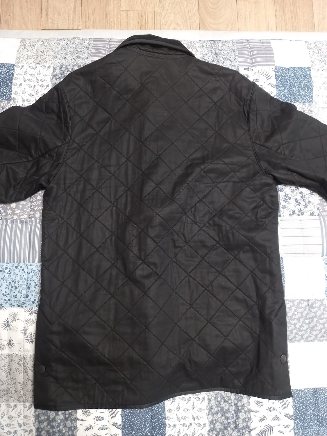 바버 퀼팅 자켓  M(실용100~105) 상품이미지8