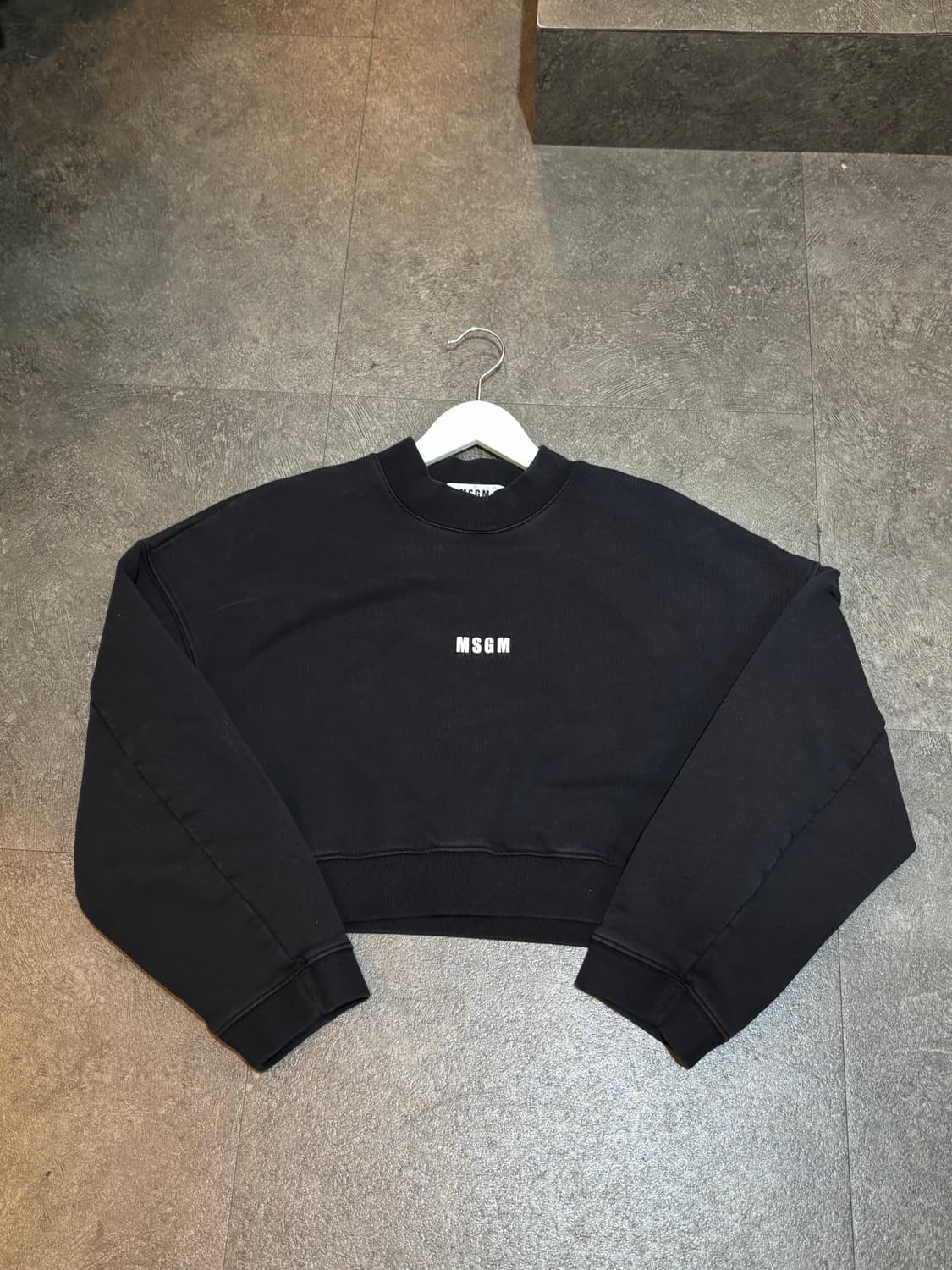 MSGM 여성 크롭 맨투맨 M사이즈 상품이미지2