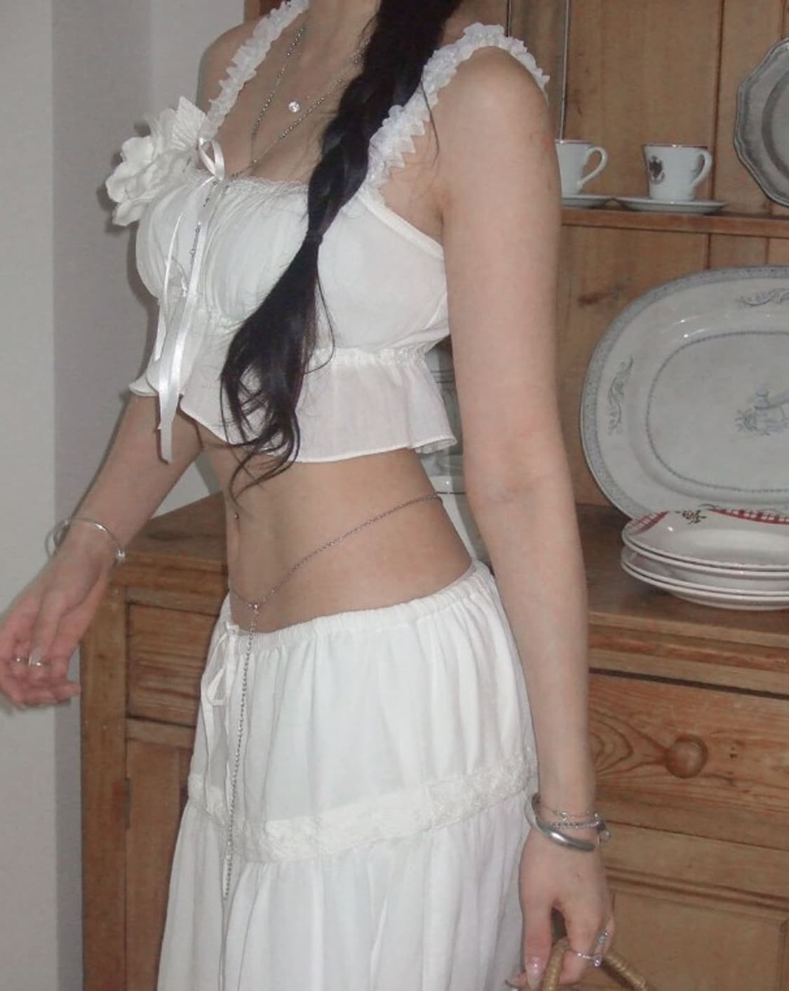 Lover's Ruffle Top 상품이미지2