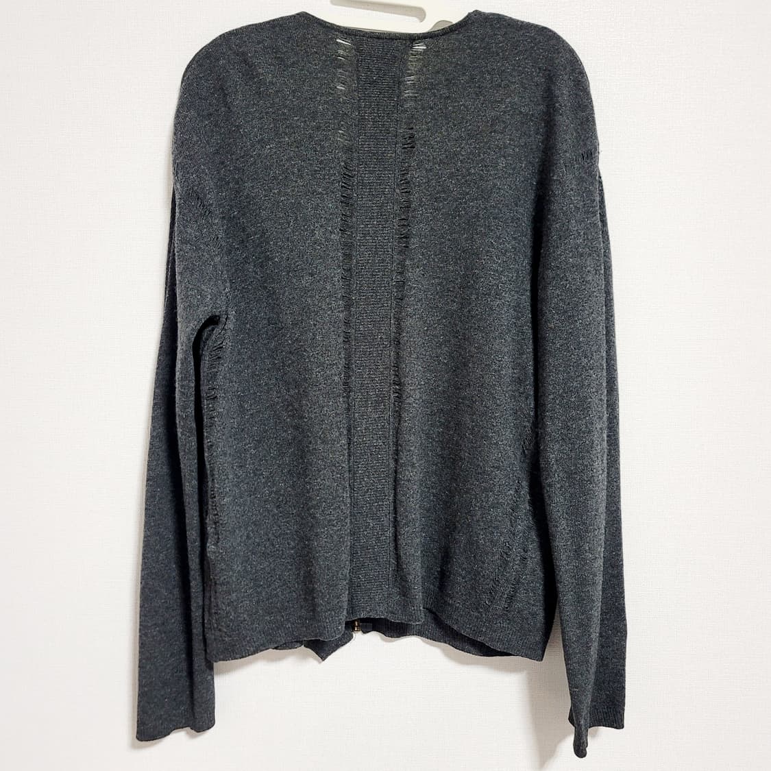 마쥬 maje 니트집업 가디건 울100% (55-66) 상태최상 상품이미지4