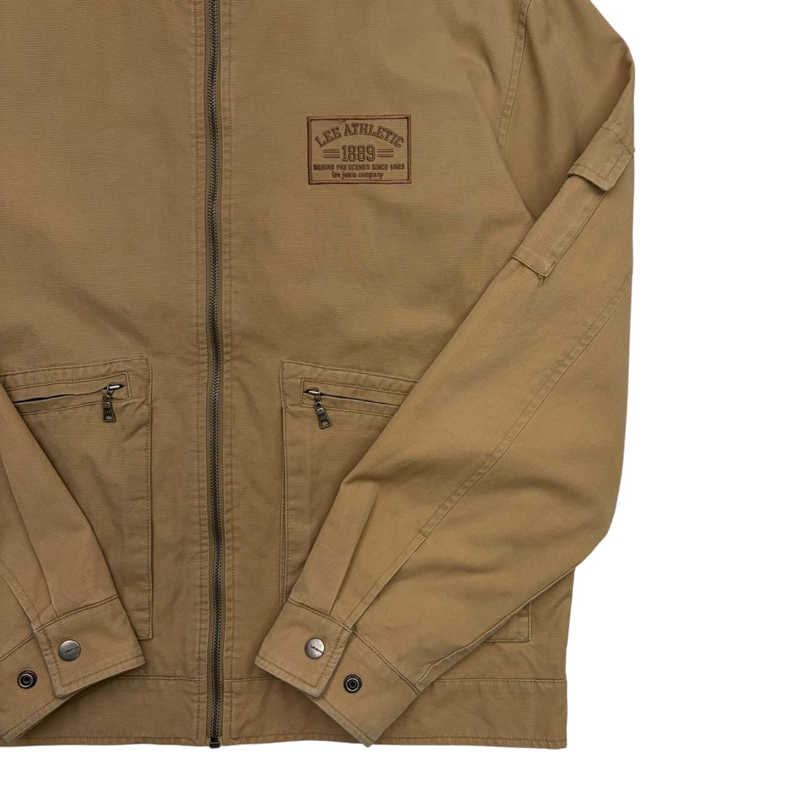 90s Lee 리 빈티지 멀티포켓 베이지 코튼 워크 자켓 L 상품이미지3