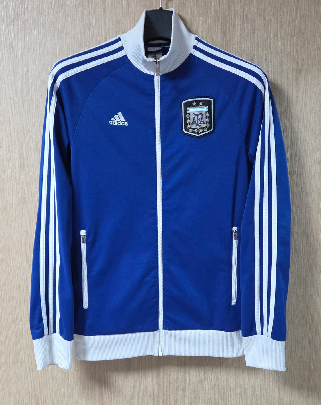 (착샷) 아디다스 아르헨티나 져지 트랙탑 블루 레트로  상품이미지1