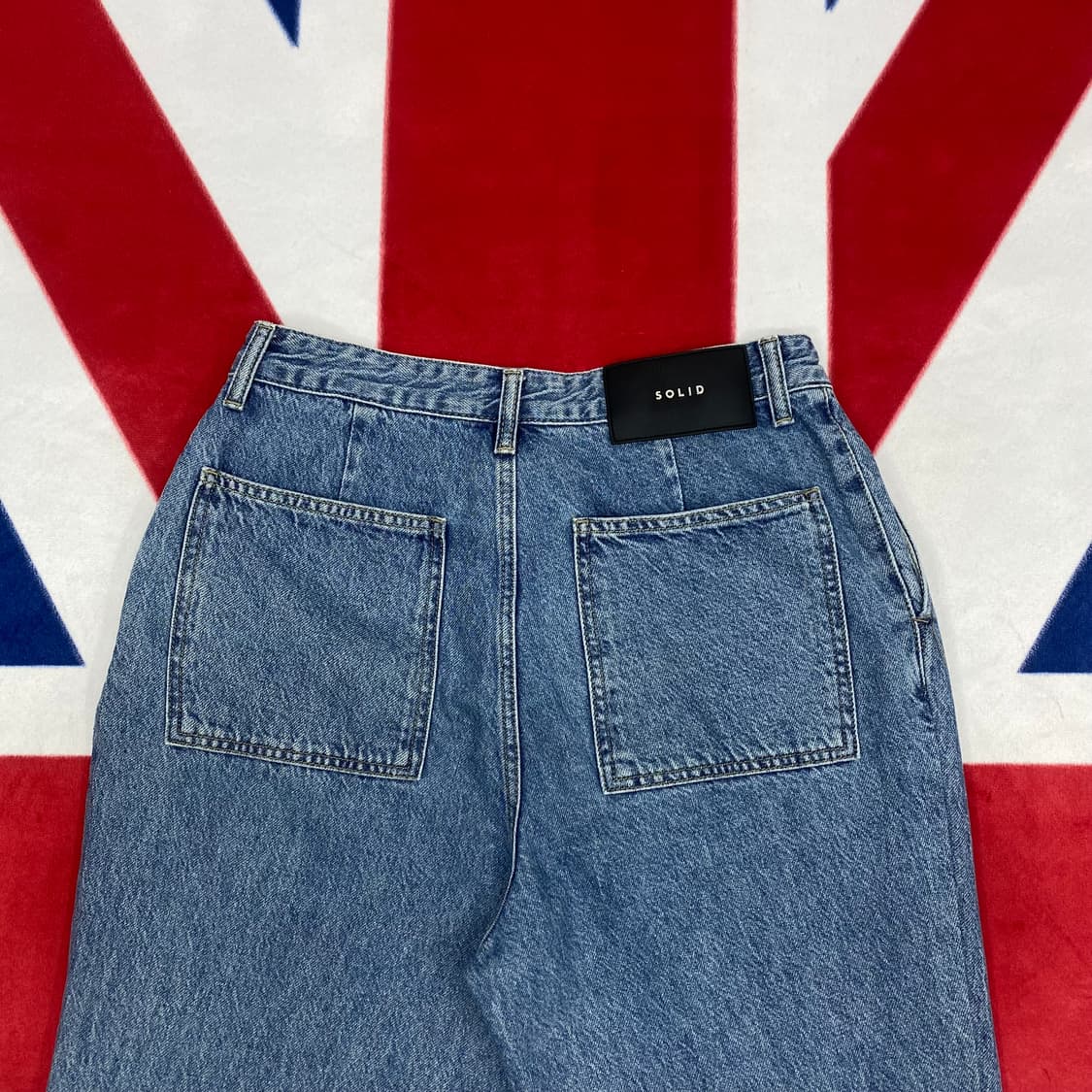 솔리드옴므 데님팬츠  46 실측 32 상품이미지4