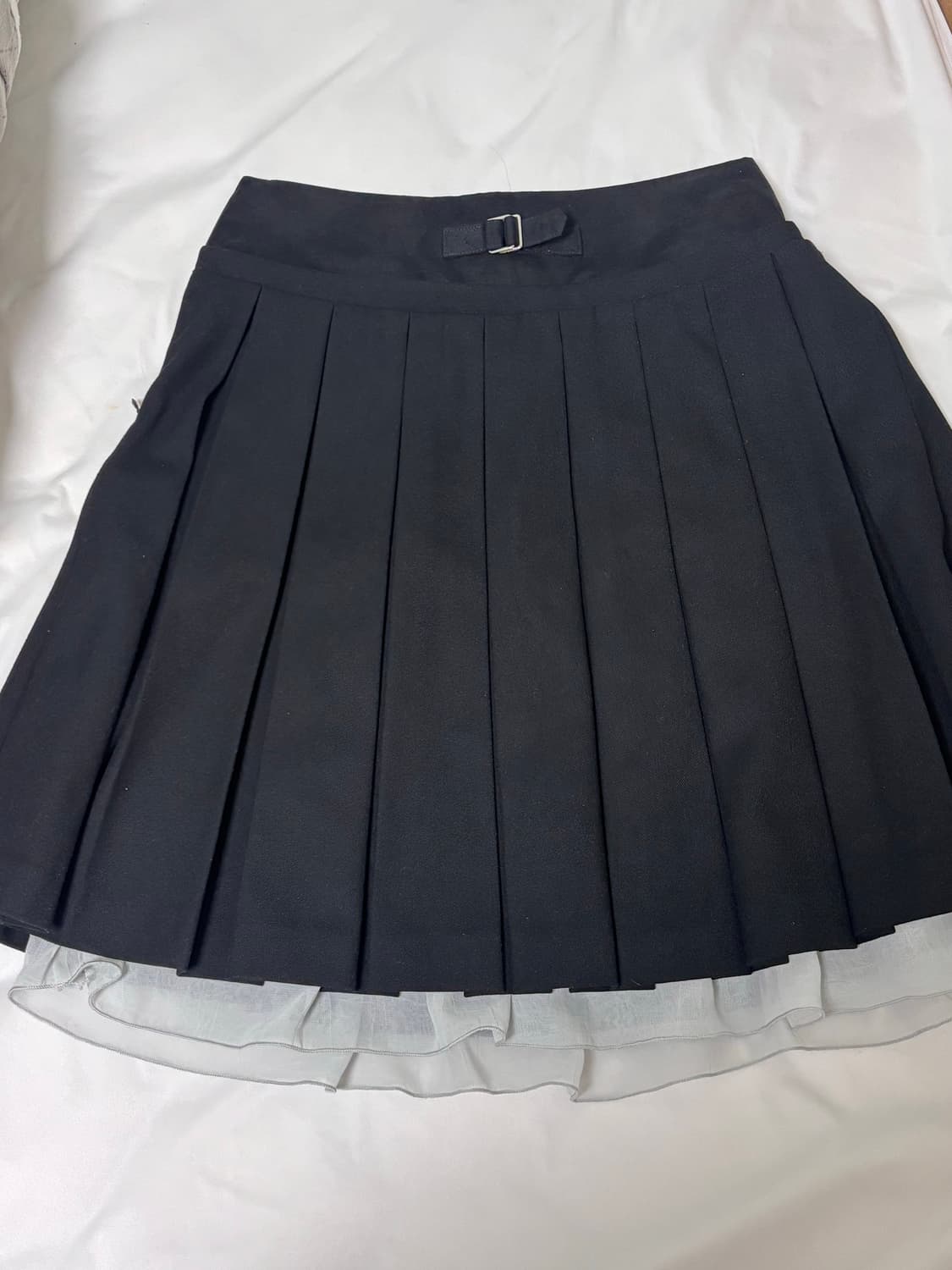 코이세이오 coyseio 더블 플리츠 미디 스커트 1 상품이미지2