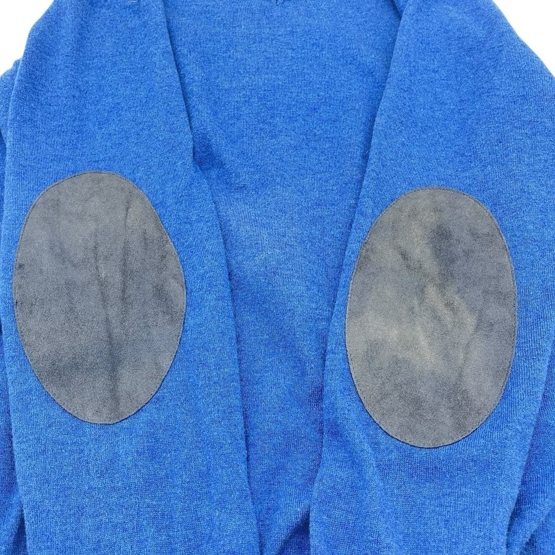 Maison Margiela  엘보우 레더 패치 브이넥 니트 상품이미지3