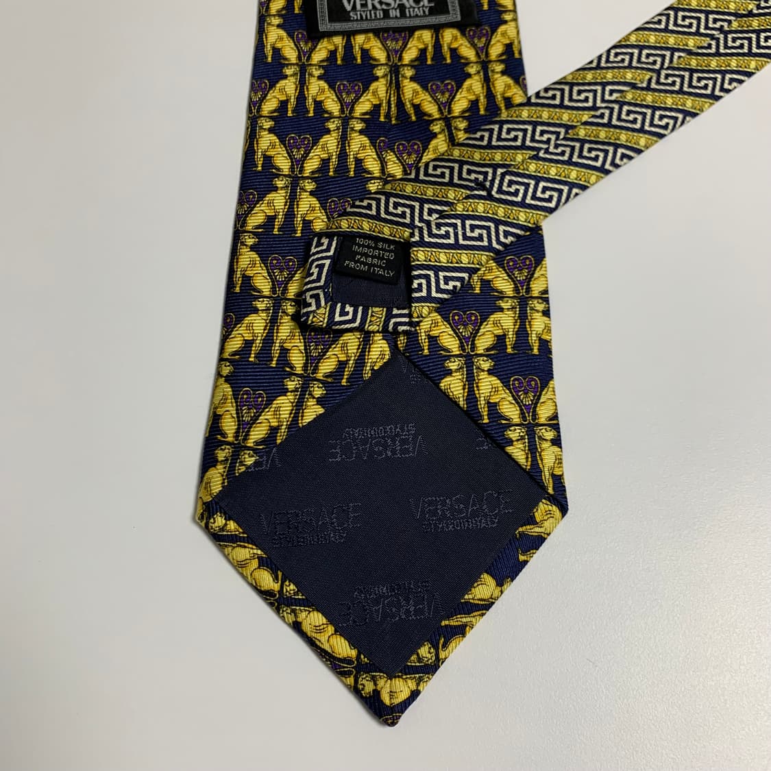 베르사체(VERSACE) 명품넥타이 B+등급 클래식 정장룩코디 상품이미지6