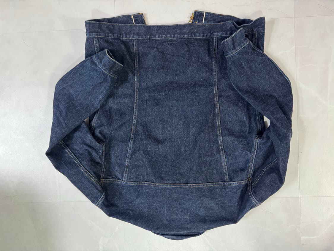 플랫헤드 바이커 워크 데님자켓 3xl 46사이즈 상품이미지2