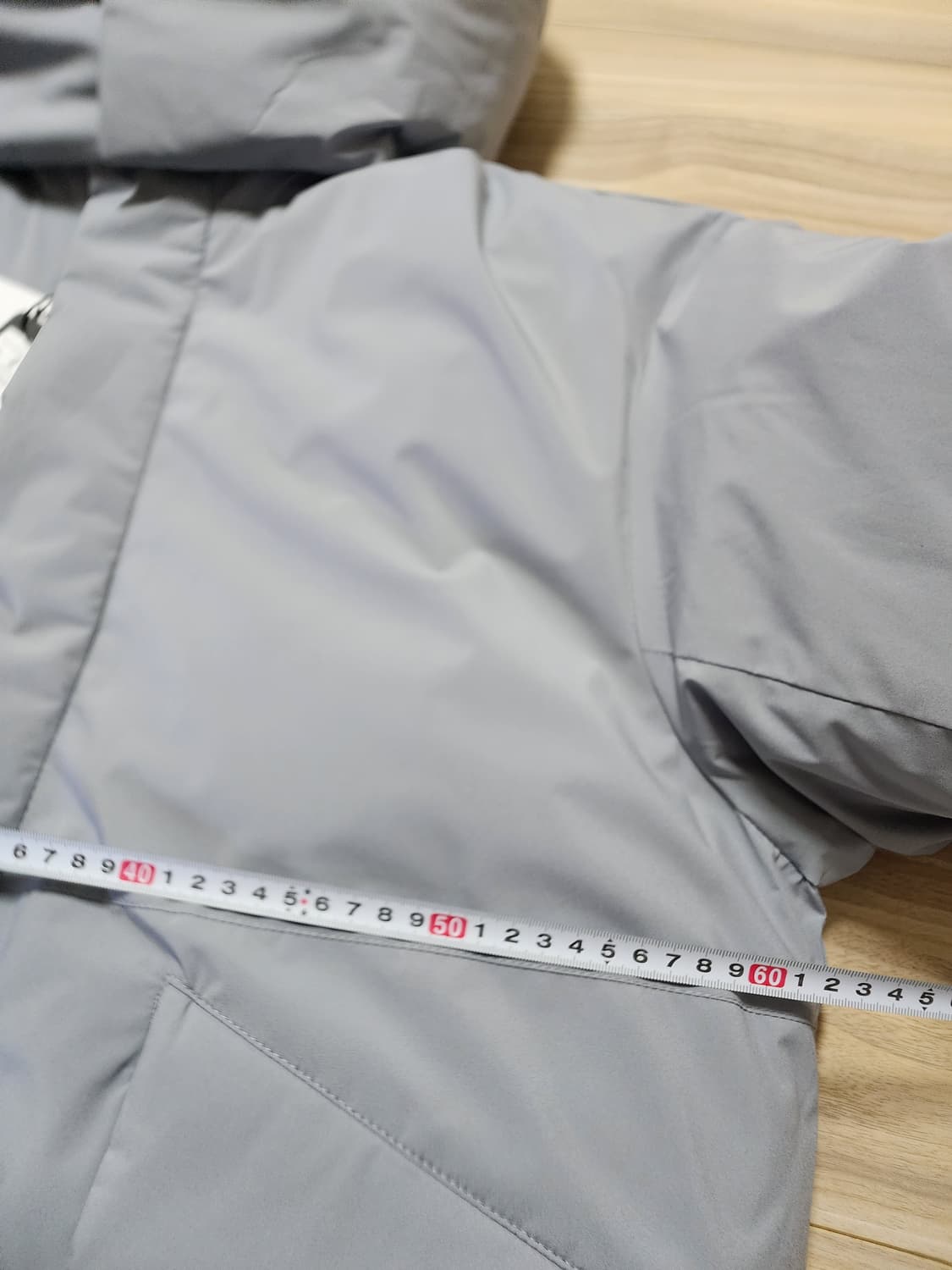 지오지아앤드지덕다운패딩점퍼100그레이 상품이미지7