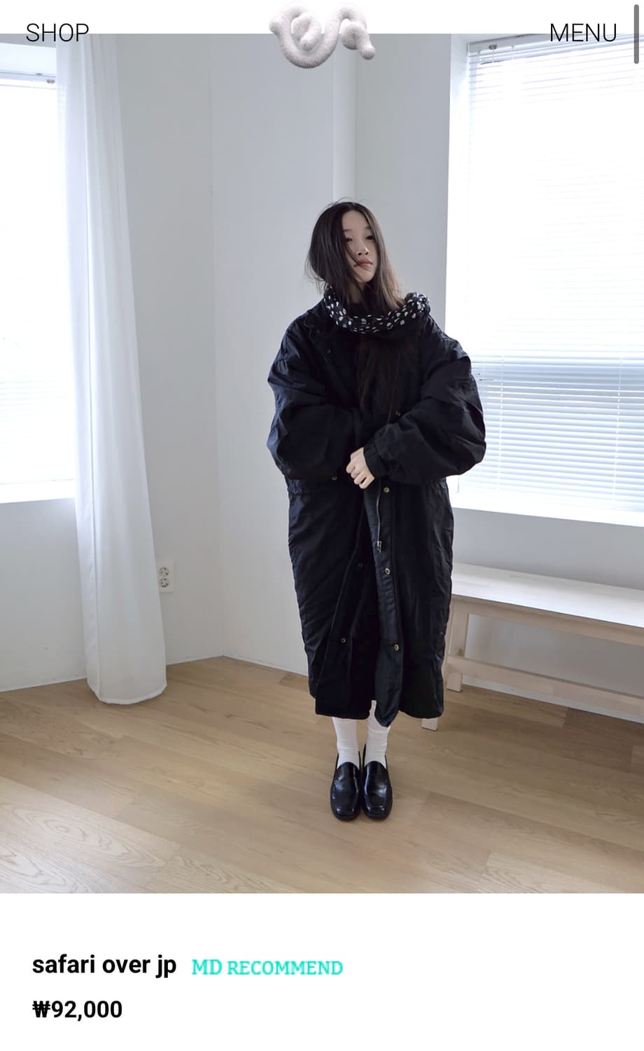 베이비랩 사파리 오버핏 아우터 상품이미지4