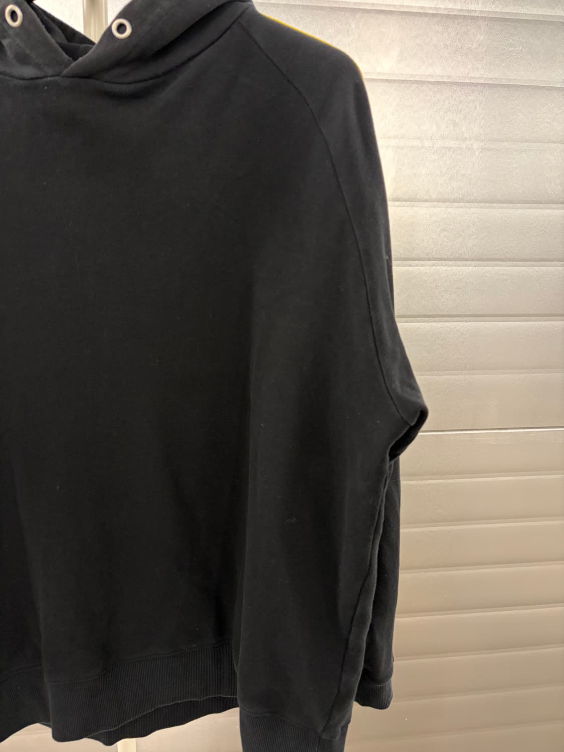 오니츠카타이거 블랙 후드티 L 상품이미지4