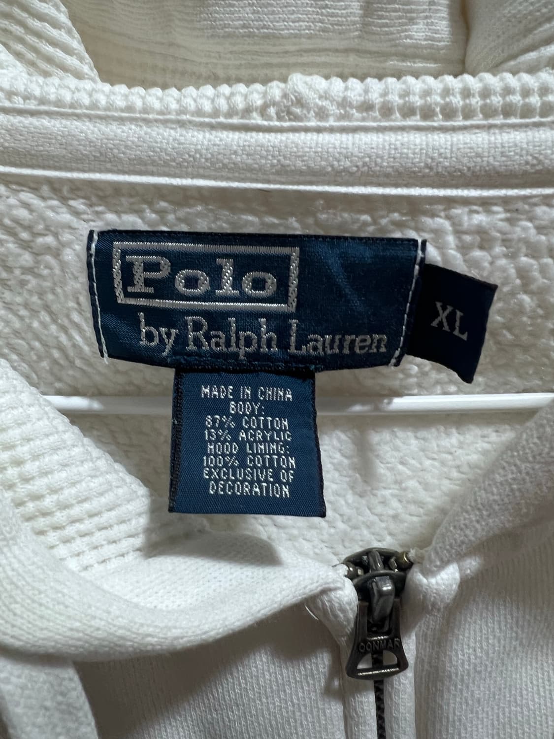 Polo ralph lauren 후드 집업 xl 상품이미지2