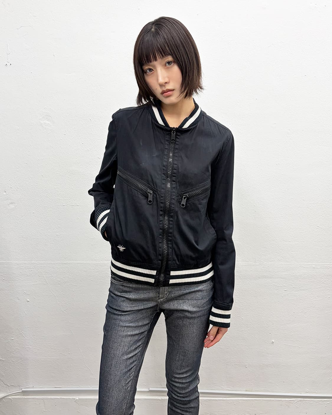 디올 옴므 2009S/S 스트라이프 립 블루종 상품이미지1