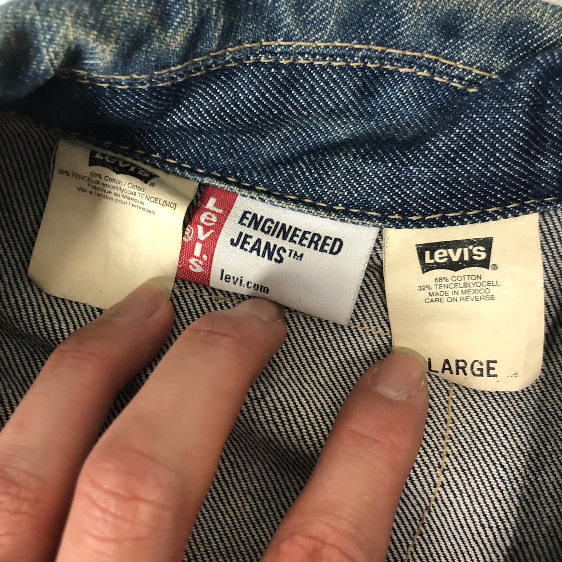 리바이스 엔지니어드진 데님자켓  상품이미지6