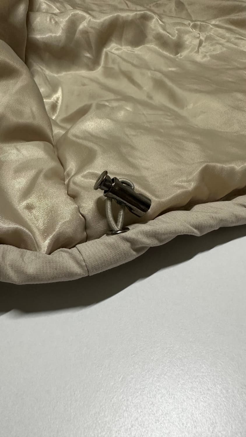 스투시 베이지 패딩 점퍼 상품이미지5