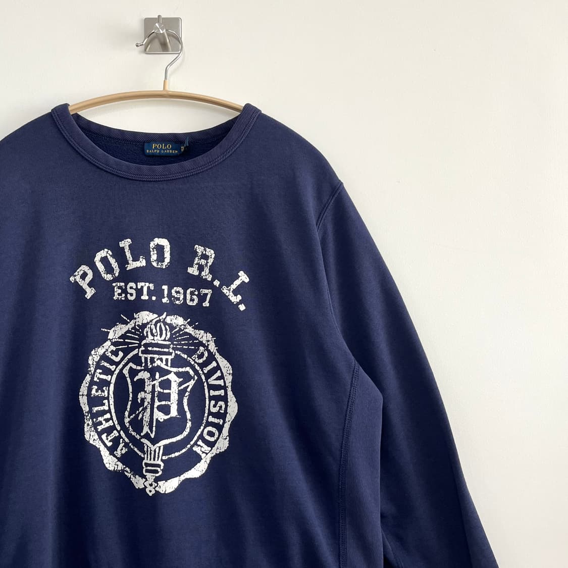 폴로 랄프로렌 빅로고 네이비 맨투맨 상품이미지4