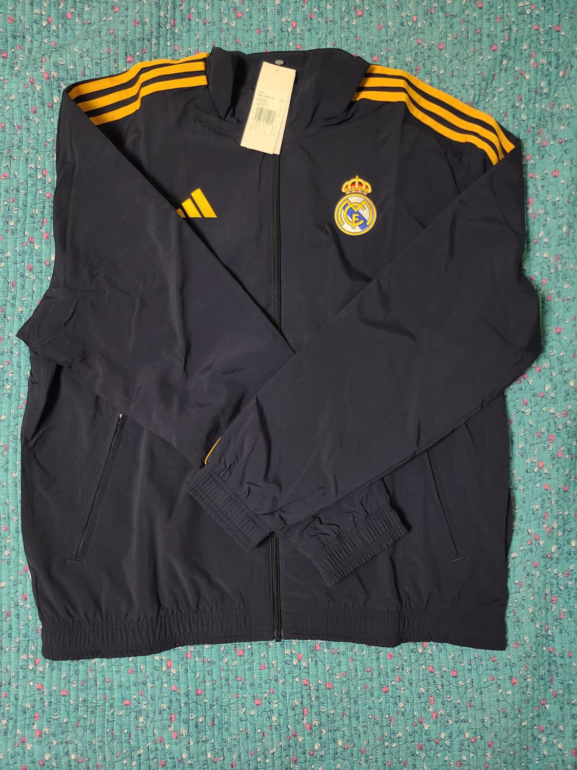 아디다스 23/24 레알 마드리드 앤섬 자켓 (해외 L) 상품이미지1