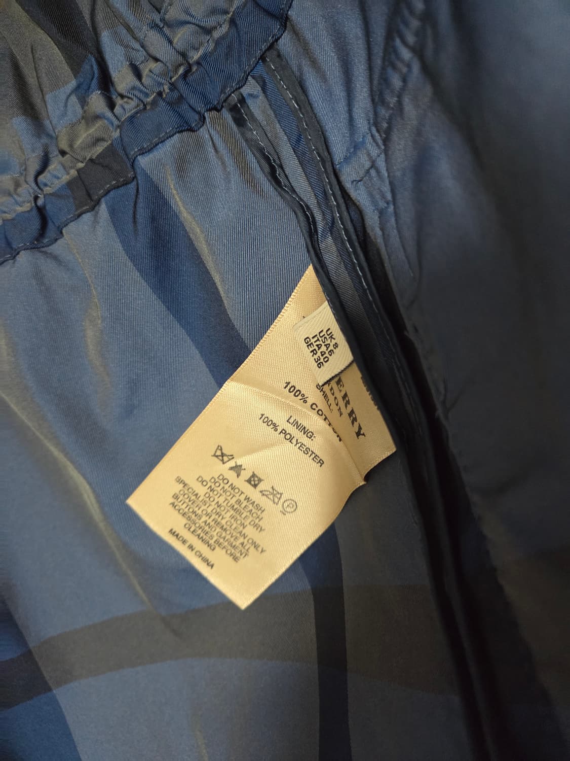 버버리 브릿 체크 여성자켓  상품이미지6