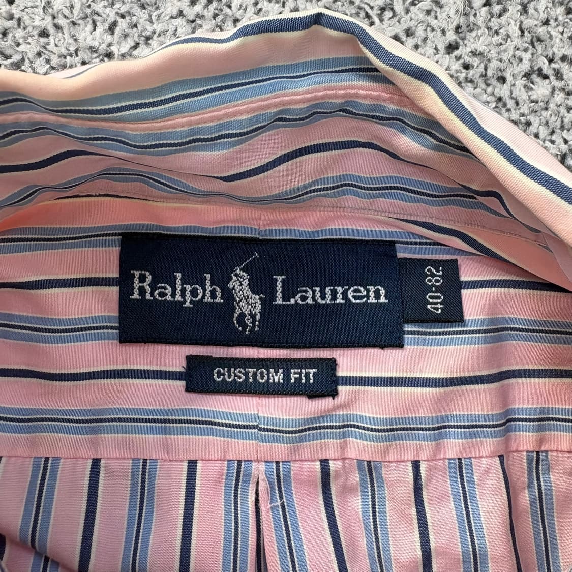 40-82 폴로 랄프로렌 스트라이프 셔츠 0423J 상품이미지3