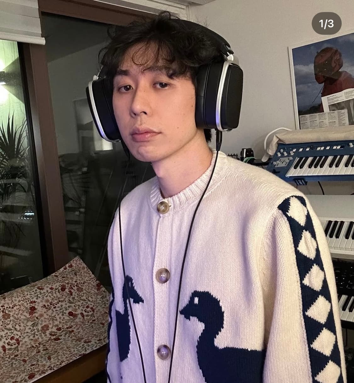 [L] S.S daley 재스퍼 덕가디건 아이보리 상품이미지2