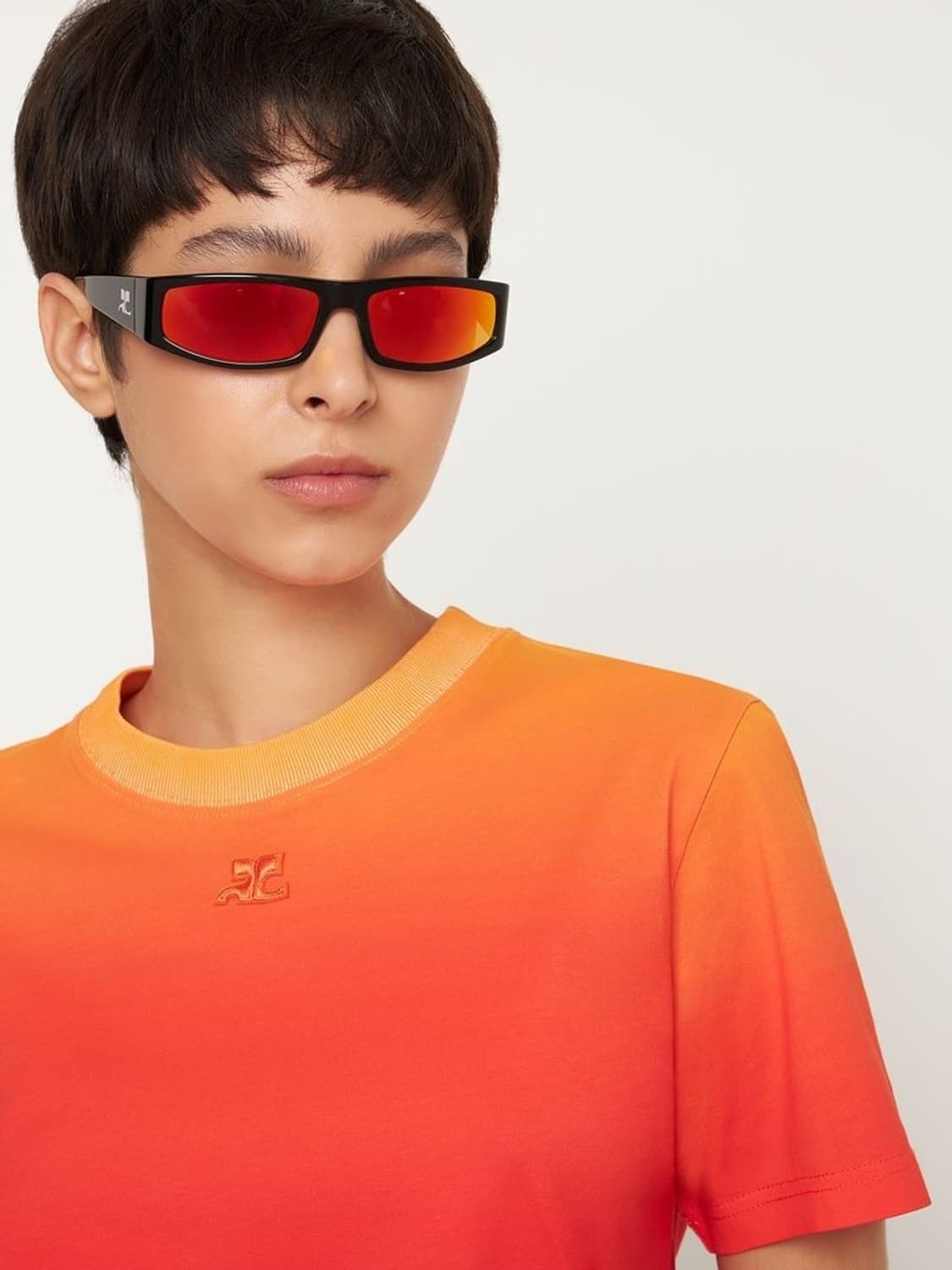 COURREGES 꾸레쥬 TECH 테크 선셋 선글라스 블랙 상품이미지6
