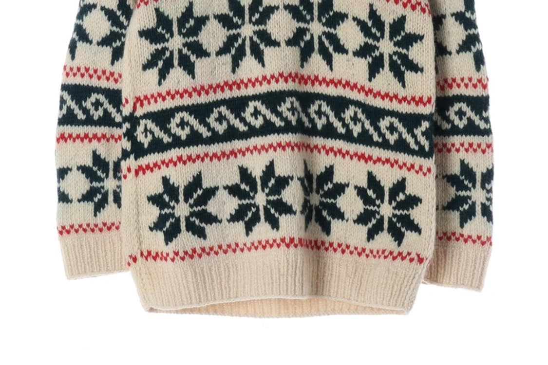 아메리칸빈티지 눈꽃 노르딕 패턴 니트 F 상품이미지4