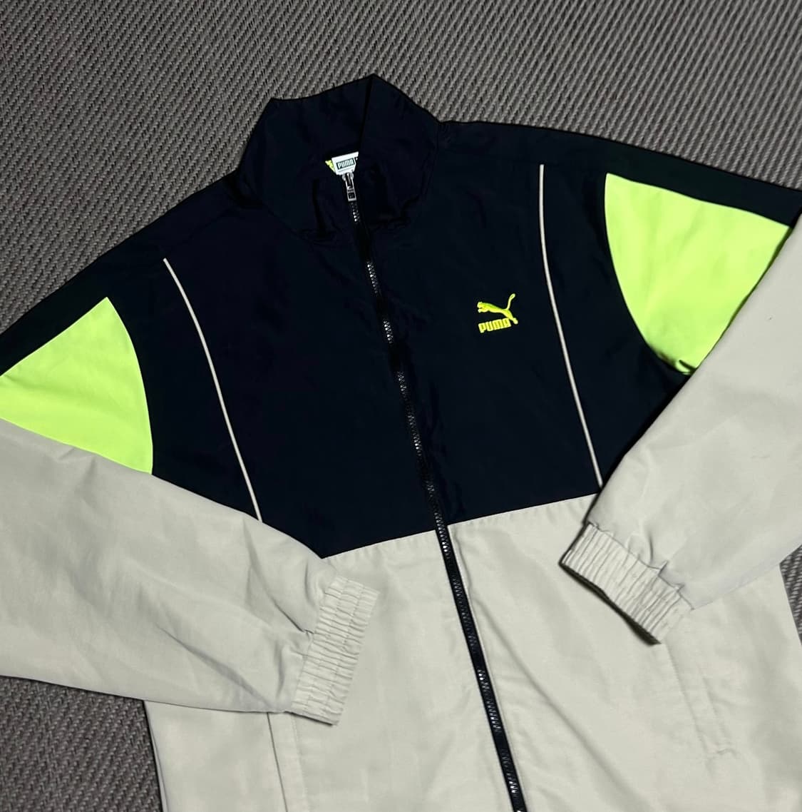 [XL] Puma 푸마 배색 윈드브레이커 바람막이 점퍼 상품이미지2