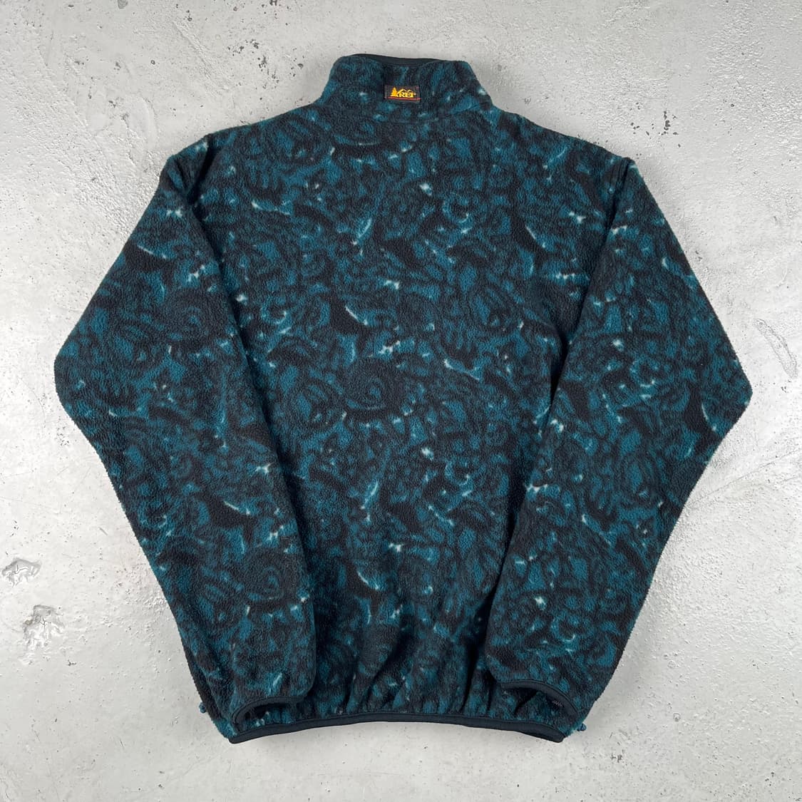 빈티지 Rei 플리스 패턴 폴라텍 집업 상품이미지2