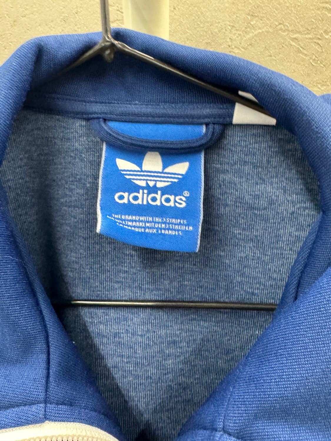 아디다스 유로파 TT 트랙탑 105 블루 상품이미지3