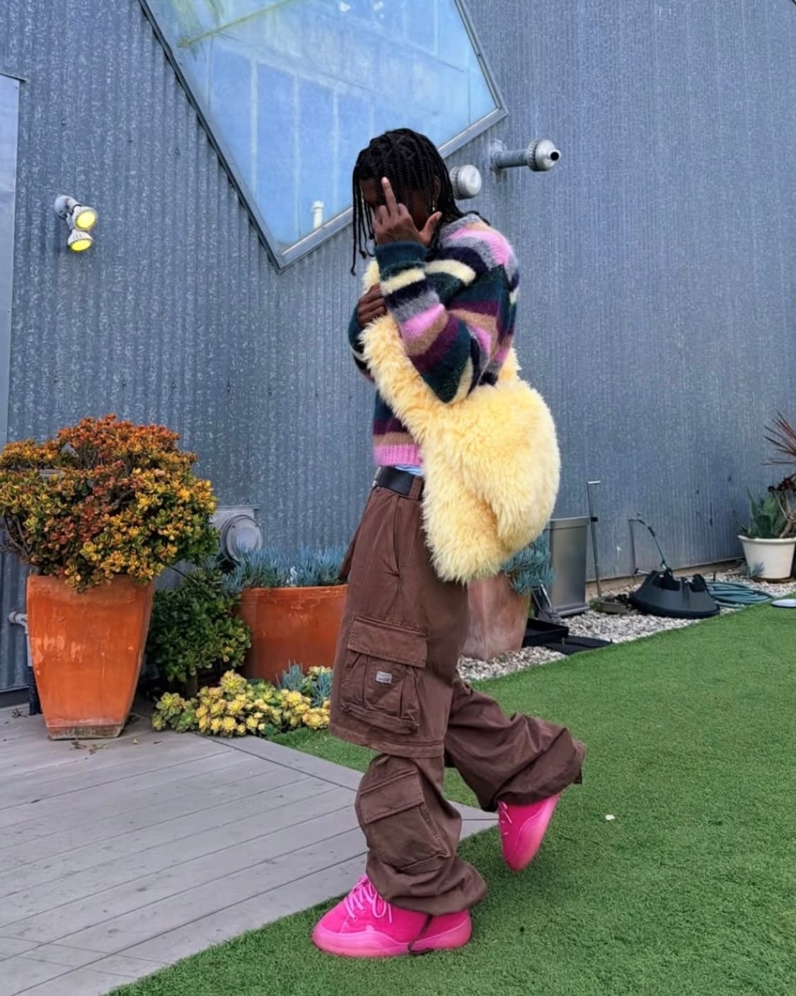 [S,M]이알엘 ERL 25fw ZIP-OFF 카고 팬츠/브라운 상품이미지8