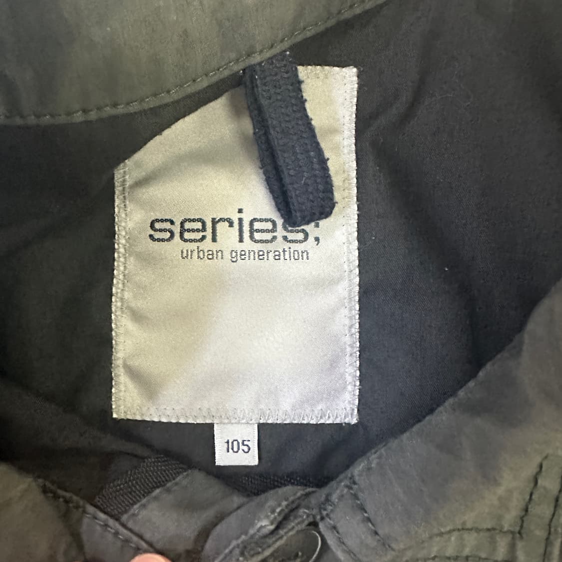 105 시리즈 다크그레이 나일론 자켓 0421D 상품이미지2