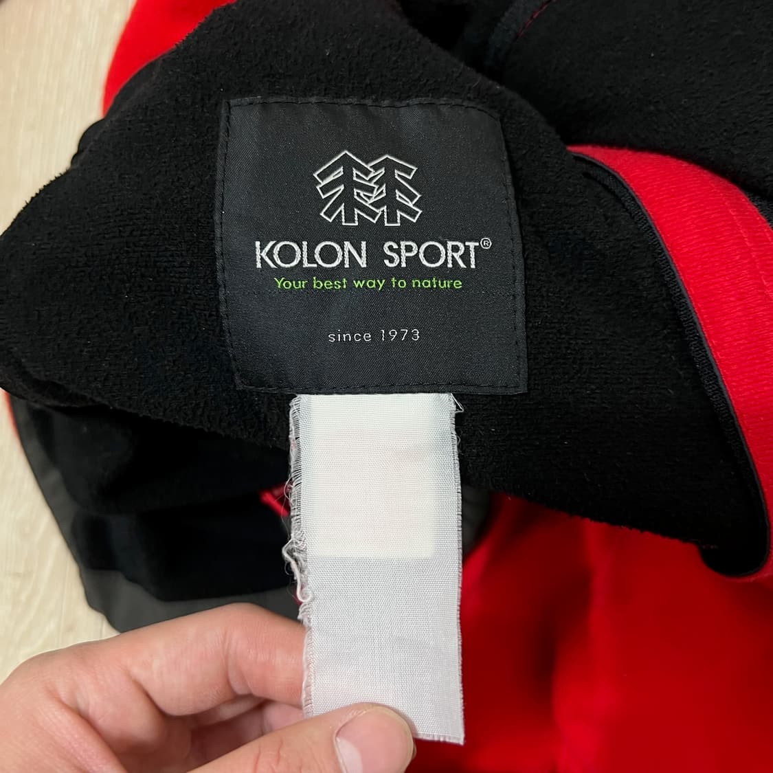 코오롱 스포츠 윈드스토퍼 후리스 자켓 L/100  상품이미지6