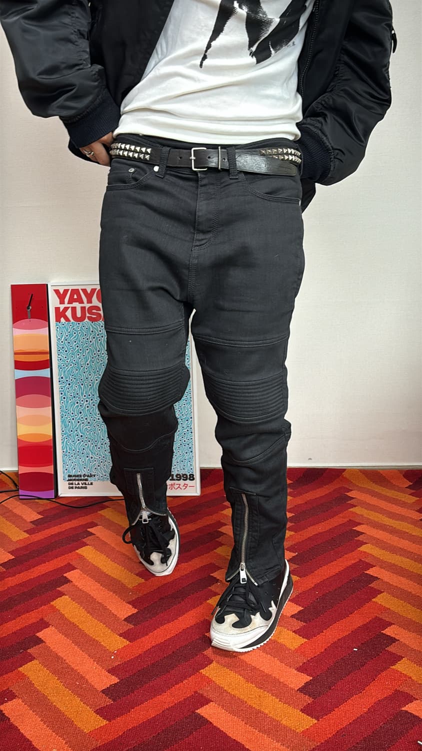 Zip Biker Jean Low Rise 상품이미지2