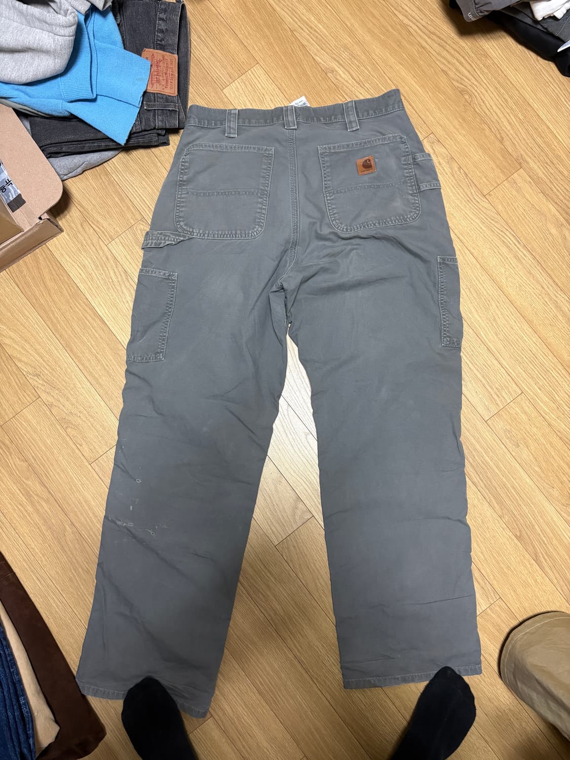 칼하트 카펜터 팬츠 35x32 상품이미지3