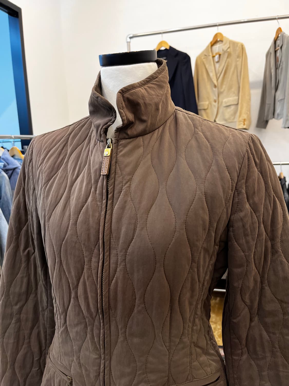 헨리 코튼 퀼팅 자켓 상품이미지3