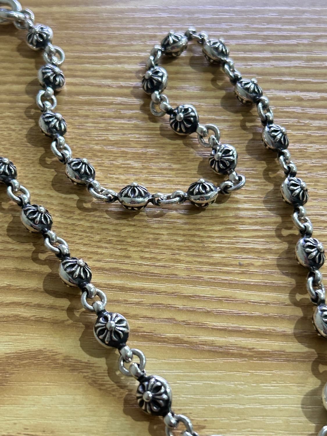 크롬하츠 크로스볼#1 롱 월렛체인 상품이미지3