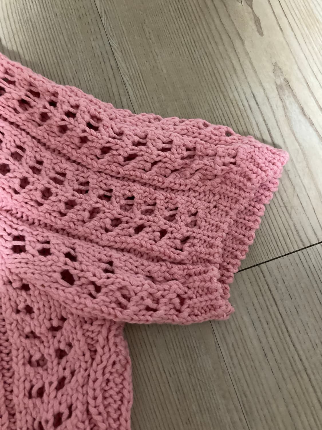 메이비베이비 디어리스트 핑크 니트 상품이미지5