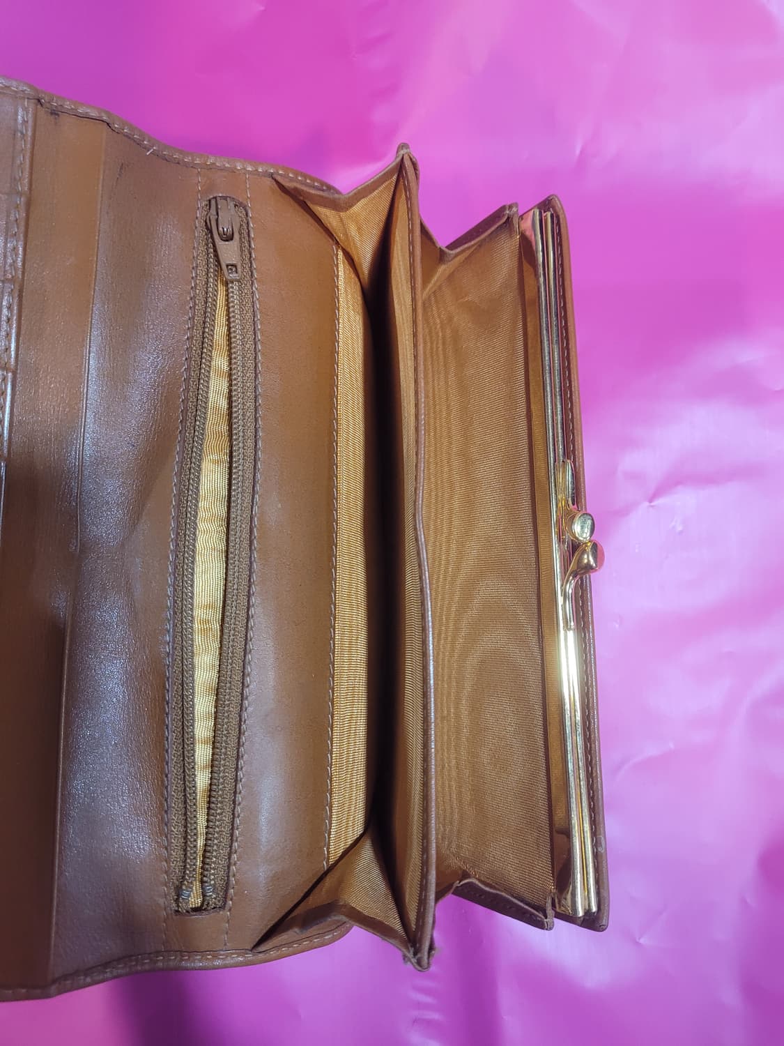 구찌 삼선 장지갑 브라운 상품이미지4